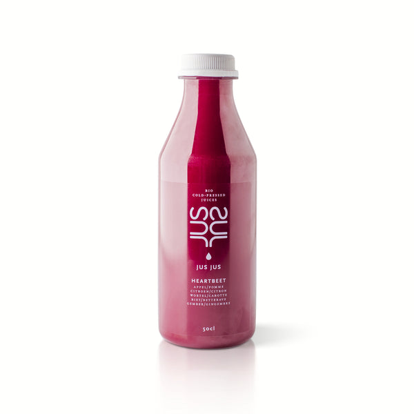 Jus Jus│Heartbeet Cold-Pressed Apple, Lemon, Carrot, Beet, Ginger│100% Organic
