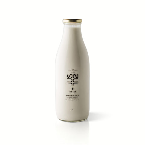 Jus Jus │Almond Milk: Cold-Pressed Almond, Water, Sea Salt│100% Organic