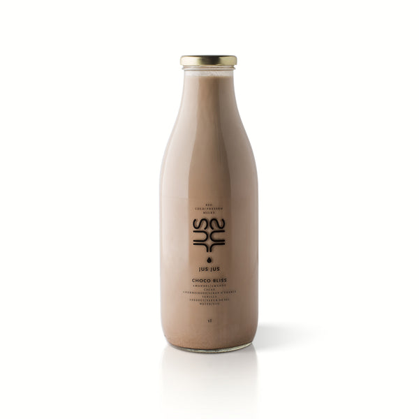 Jus Jus│Choco Bliss: Cold-Pressed Almond, Cacao, Maple Syrup, Sea Salt, Water│100% Organic