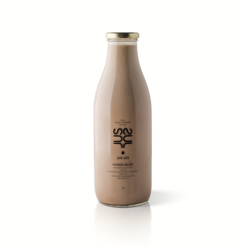 Jus Jus│Choco Bliss: Cold-Pressed Almond, Cacao, Maple Syrup, Sea Salt, Water│100% Organic